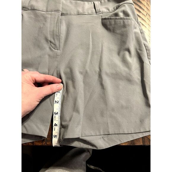 Adidas Golf Women's Solid Primegreen 5" inseam - Size12, Grey - Picture 1 of 4